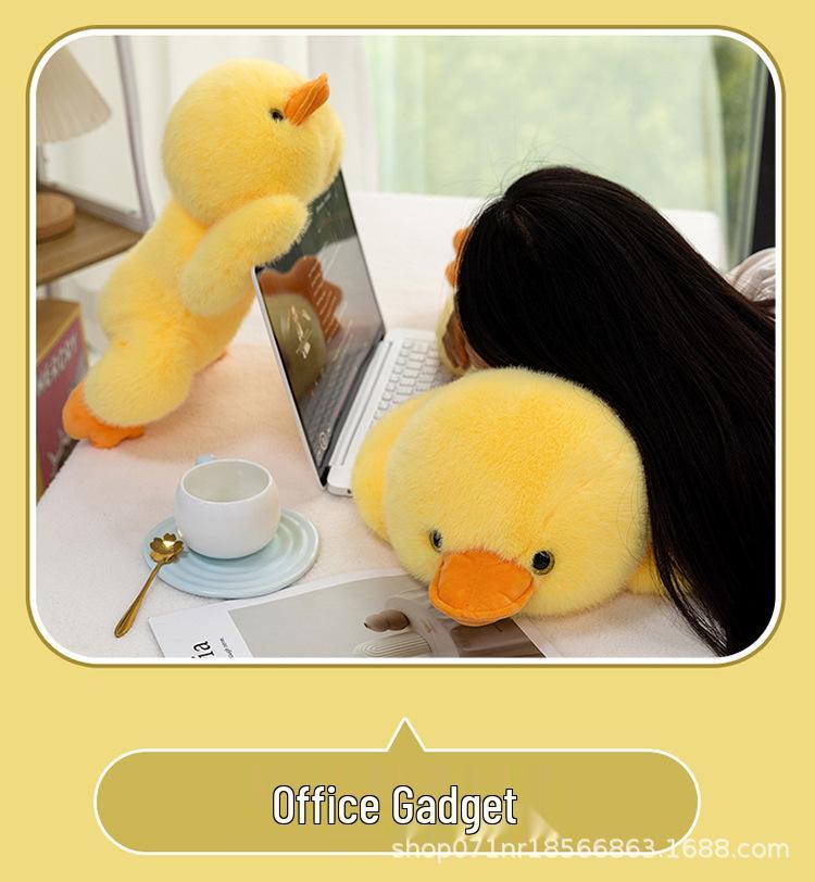 Cross-Border Desktop Companion Series: Cute Duck Plush Toys, Cloth Dolls, and Throw Pillows