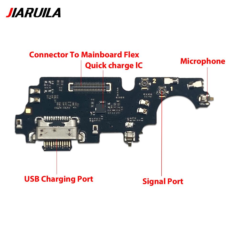 USB Dock Connector Charging Port Flex Cable For TCL 11 Plus 11 SE 11 Pro 1G 11R 1G 11Y T6111 Charger Board With Mic Module
