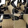 2 Piece Car Seat Cover, Universal, Tyre Tread Print, Front Car Seat Protectors Suitable for Most Car Seats
