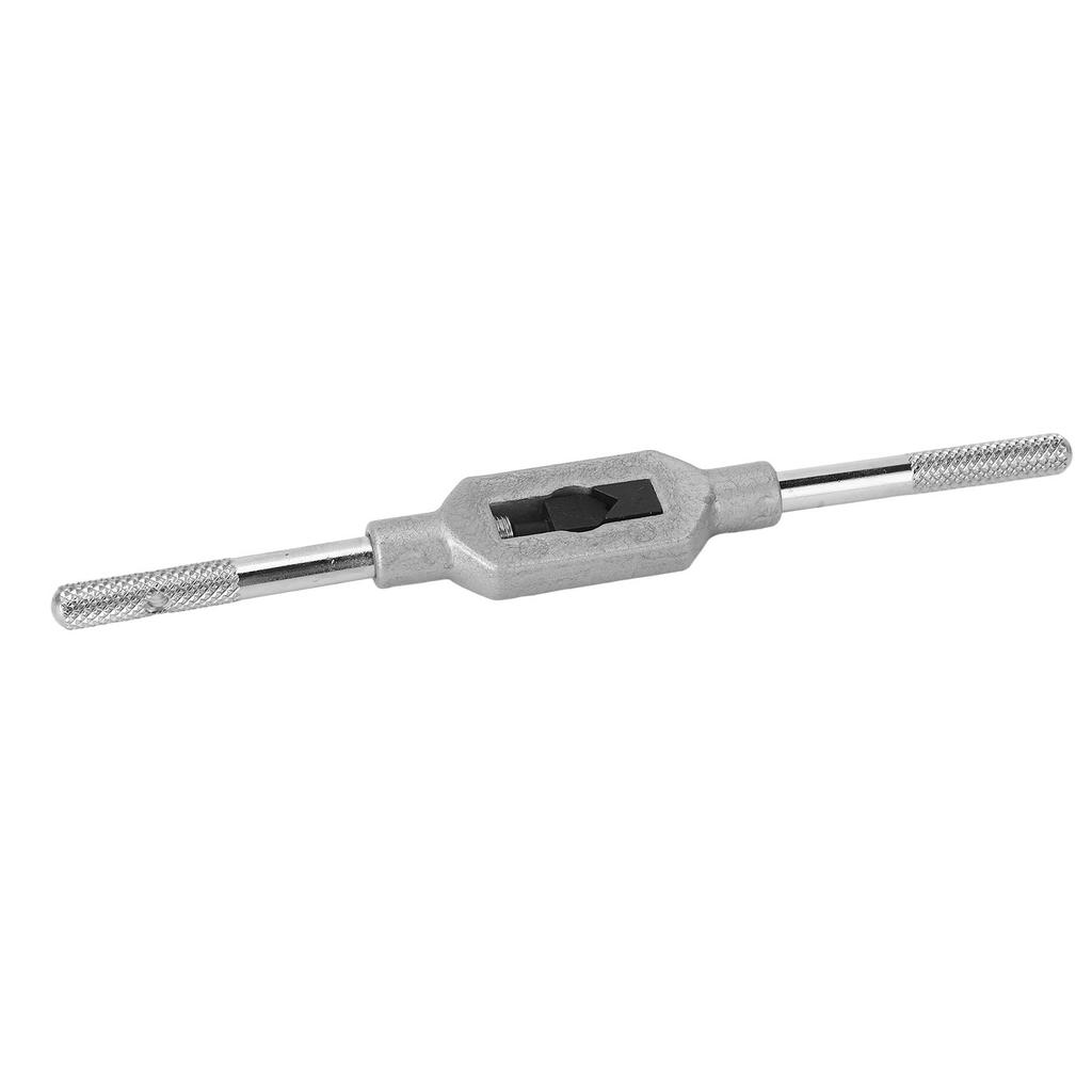 Adjustable Tap Wrench Alloy Steel Thread Tap Holder Reamer Hand Tapping Tool for M1‑12 1 16‑1 2 Inch