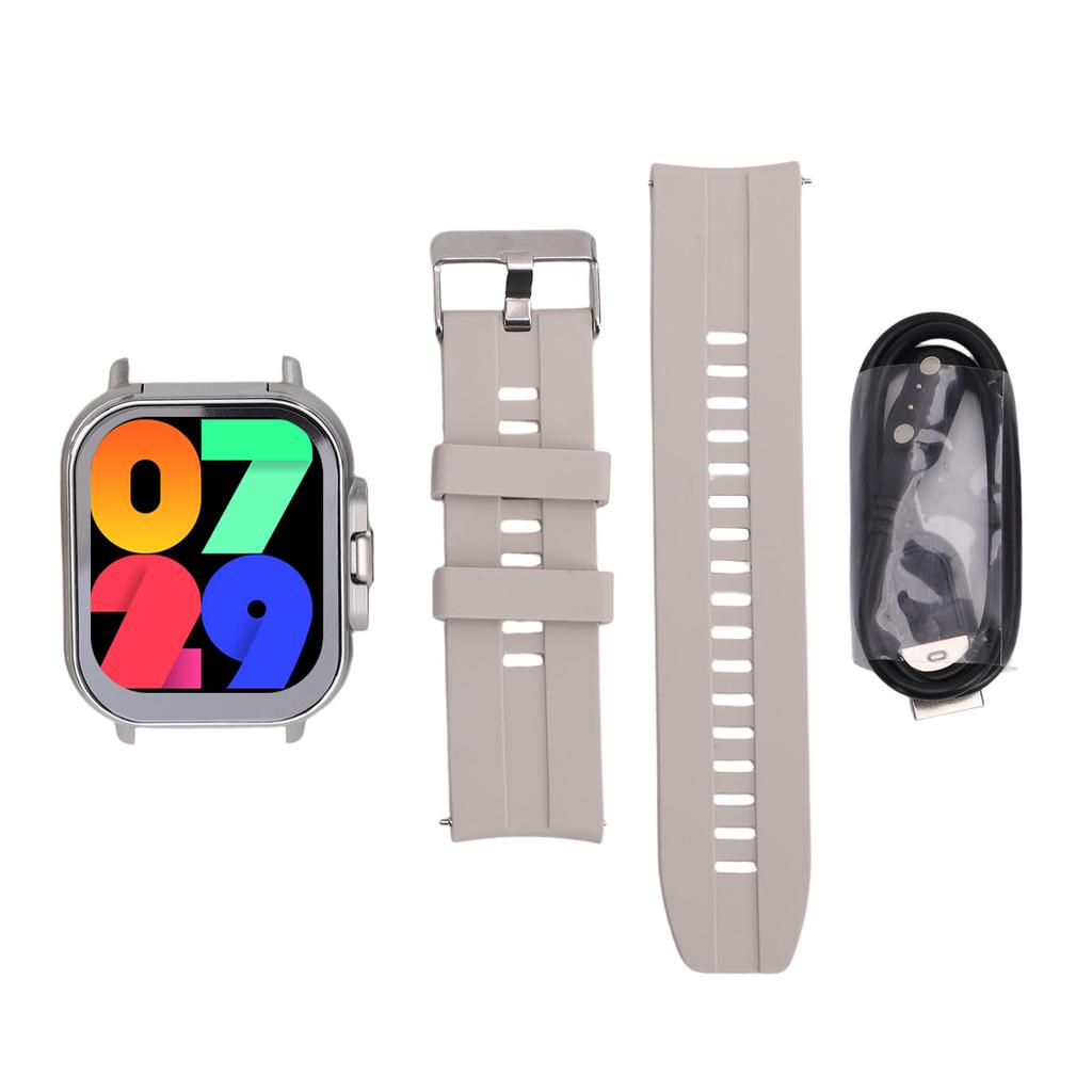Smart Watch with Earbuds Bluetooth Call Fitness Tracker Smartwatch with HD 2.01 Screen Silicone Strap for Sleep