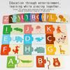 Children'S Early Education Enlightenment Number And Letter Matching Puzzle, Baby Puzzle Early Education Cognition Card Paper Toy