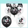 Eye-catching Tiktok Theme Latex Balloon For Vibrant Birthday Party Decor Supplies