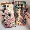 Case for Xiaomi Redmi Note 14 14C 13 Pro Plus 12 11 9 8 7 10 A1 A4 A5 A3 K80 12C 13C Phone Cover A1 K40 A2 Retro Floral Pattern