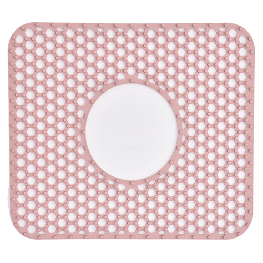 Large Size Silicone Kitchen Hollow Sink Mat Non-Slip Heat Insulation Desk Pad Drain Mat