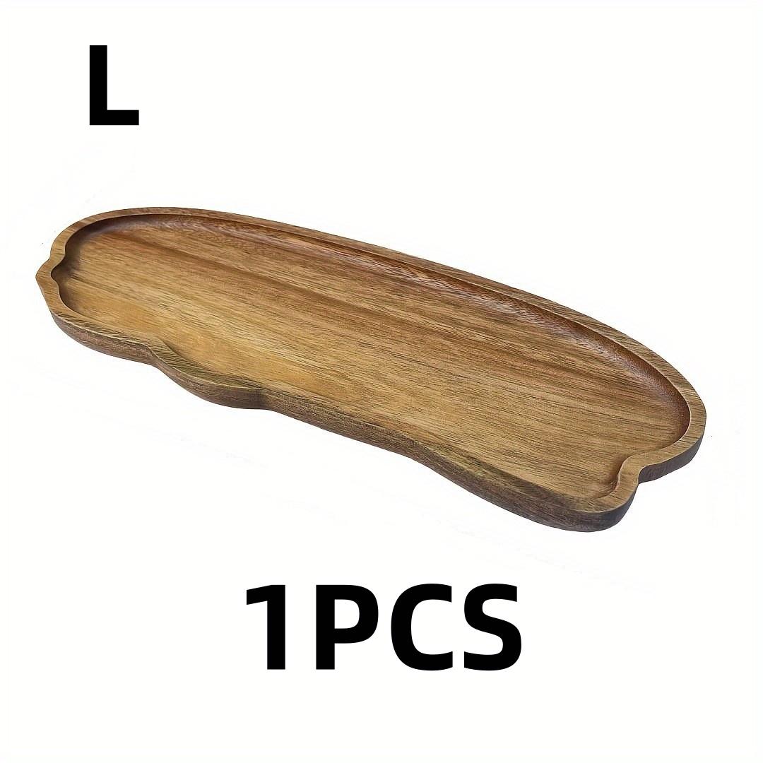 

1pcs Wooden Tea Tray Cloud-Shaped Fruit Dessert Candy Coffee Plate Home Decoration Bread Snacks Cakes Tableware Kitchen Supplies