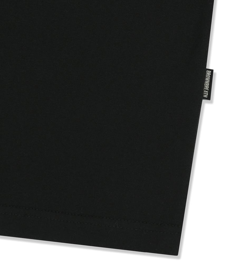 BROWNBREATH Tag Tee - Black
