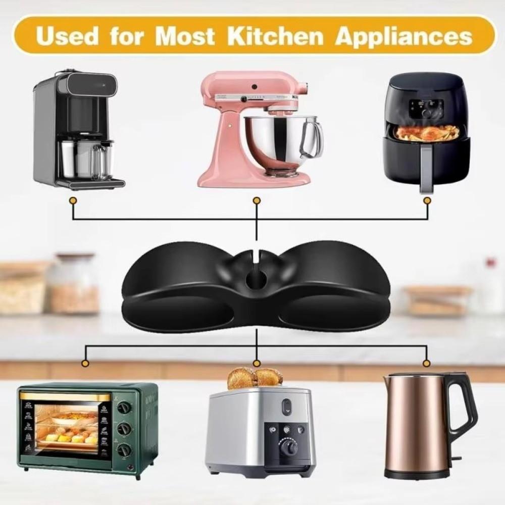 Wall Mount Cord Cable Organizer Silicone Cable Clips Practical Plug Organizer Mobile Charger