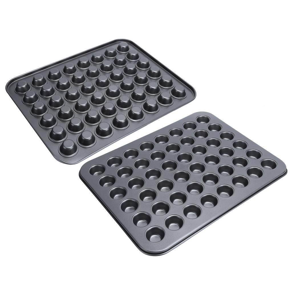 48Cup NonStick Mini Round Cupcake Pan Tray Baking Mould Bakeware Cooking Accessory