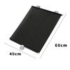 Car Automatic Retractable Sunshade Curtain, Sunshade Shield, Heat Insulation Curtain, Side Shield Glass Suction Cup Type
