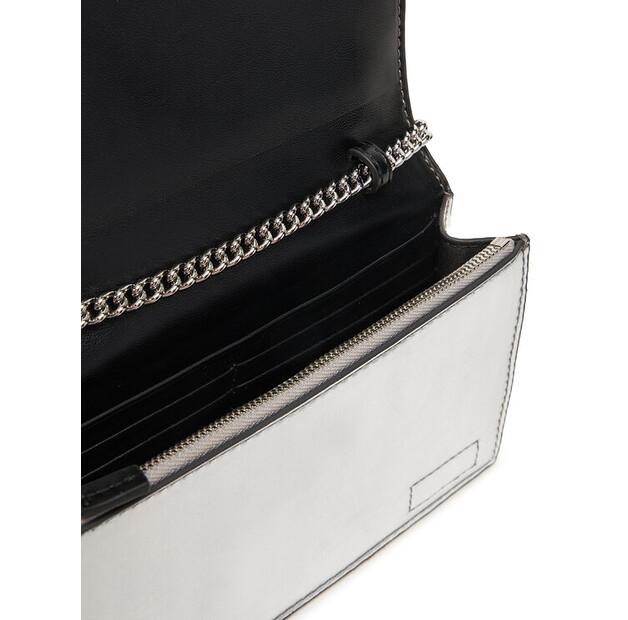 Calvin Klein Ck Metallic Wallet On Chain Bag