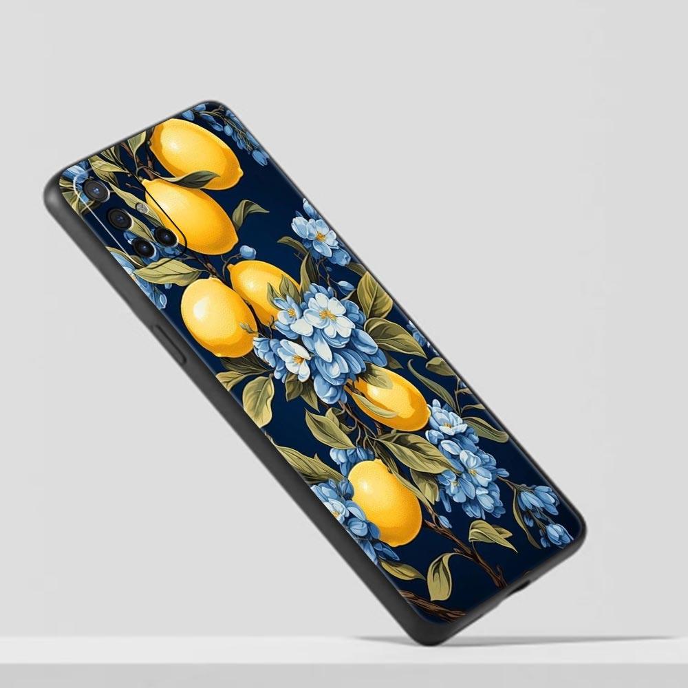 Sommer frische Früchte Zitronen-Print Handyhülle für Oneplus 13R 13 12R 11 10T 10R Nord N100 N200 N10 10 9 9R 9RT CE 3 2 Z Pro Weiches TPU