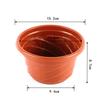 Gray/Red Plastic Flowerpot Hanging Orchid Pot Green Pot Succulent Hanging Pot Breathable Hanging Basket Flowerpot