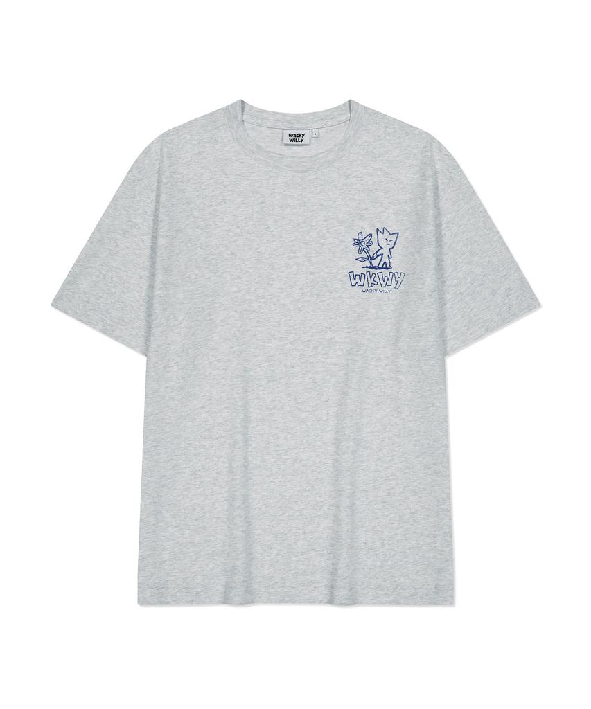 WACKY WILLY Sketch Graphic Short Sleeve T-Shirt (3 Colors)