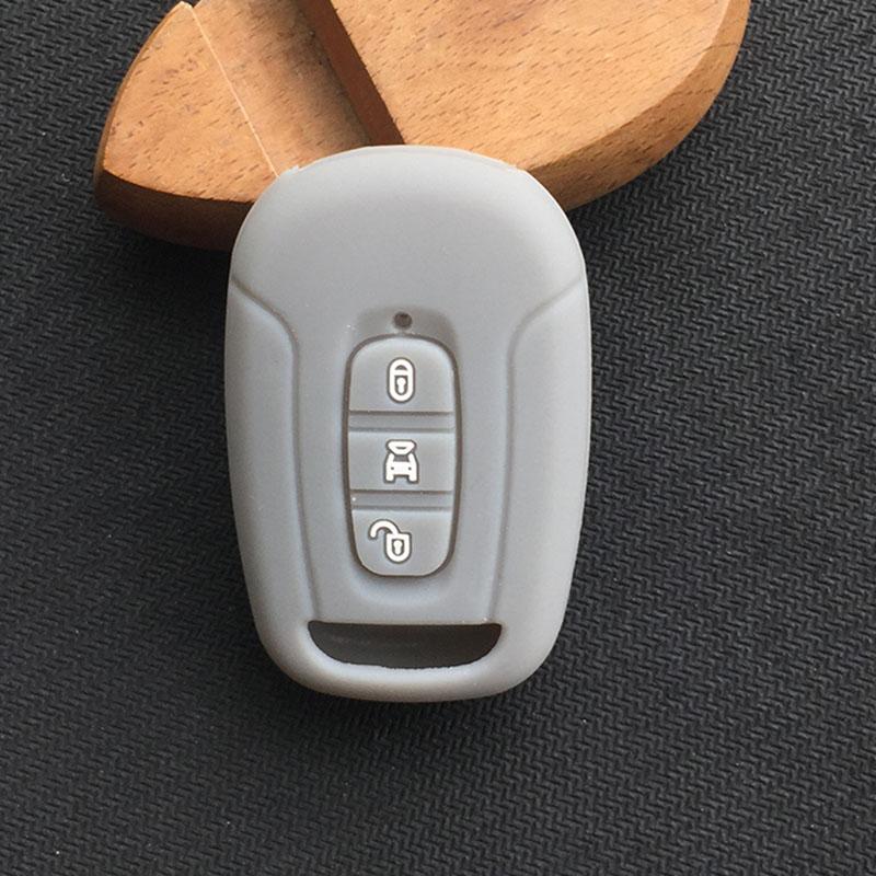 silicone car key cover case for Chevrolet Captiva 3 button key