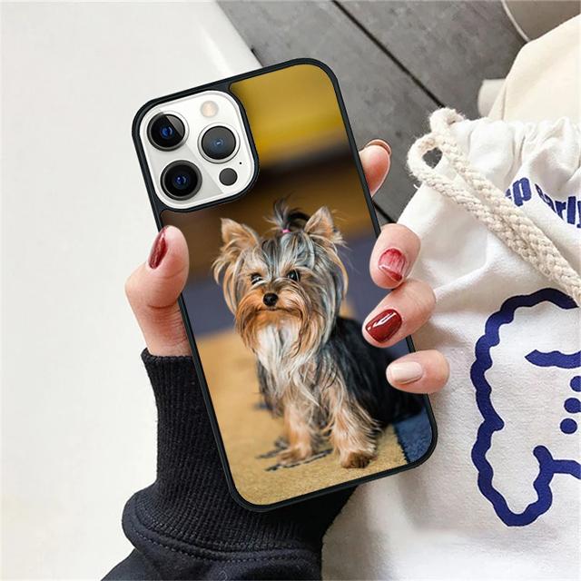 Yorkshire Terrier Yorkie Dog Coque Shell For iPhone 17 Air 15 16e 14 13 12 Pro Max 11 Pro Max Plus Phone Case Cover