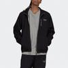 Adidas Originals R.Y.V. Cotton Twill Training Jacket with Stand-Up Collar and Zip Men Jacket Black H11457