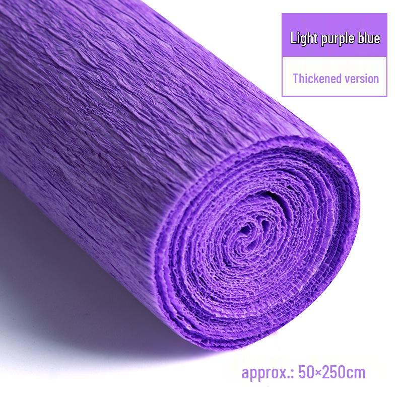 Packung dickes grünes Krepppapier für handgefertigte 3D-Blumen, ideal für Bastelarbeiten in Grundschule und Kindergarten