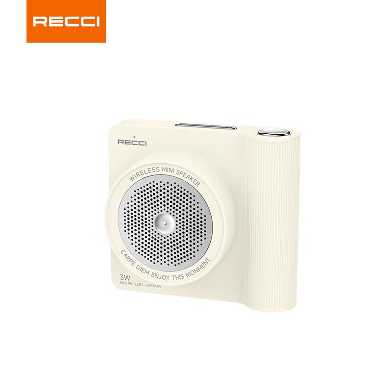 

Recci Retro Camera Bluetooth Speaker