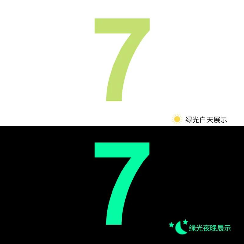 

Glow In The Dark Number Sticker Luminous Digits Sticker Kids Bedroom Wall Switch Model Number Diy Decor Label Sticker Decal 5cm