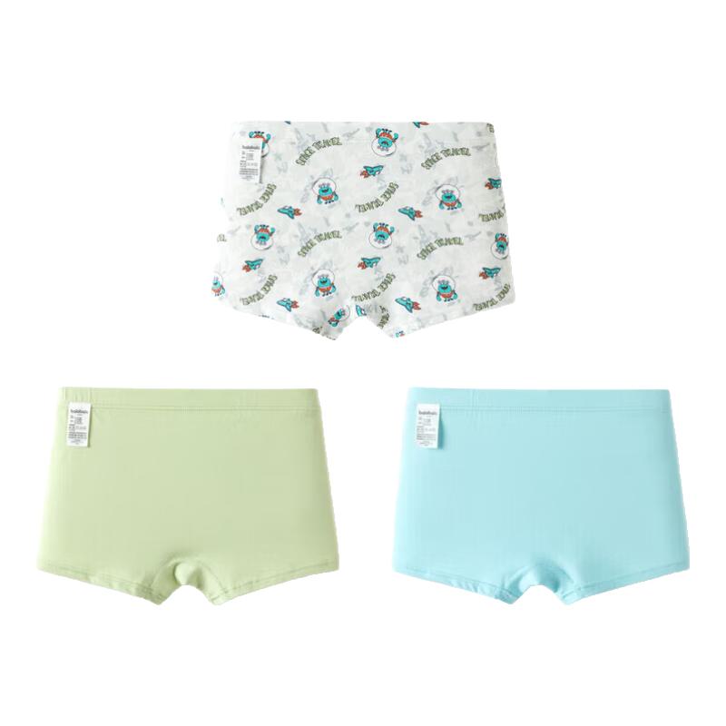 Balabala Boys  Cotton Boxer Briefs 3-Pack 110