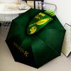 Norwich Football Automatic Folding Umbrella - 8-Rib Travel Umbrella with Auto Open/Close & Portable Gifts for holidays or birthdays