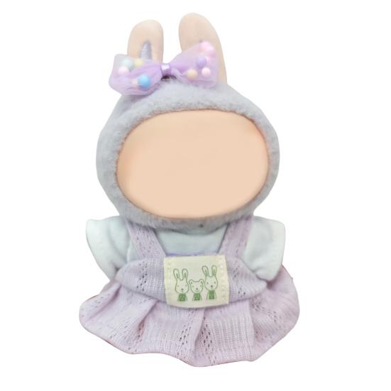 Trendy Doll Clothes Set Adorable Baby Outfits for 17cm Dolls Fashionable Baby Doll Attire