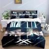 Hot Fashion K-POP Singer M-MONSTAS X Bedding Sets Exquisite Bed Supplies Set Duvet Cover Bed Comforter Set Bedding Set Kids Gift