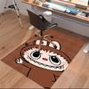 1pc labubu Print Area Rug - Soft, Washable Non-Slip Indoor Mat for Office Chairs, Living Room, Home Office Decorative Rug