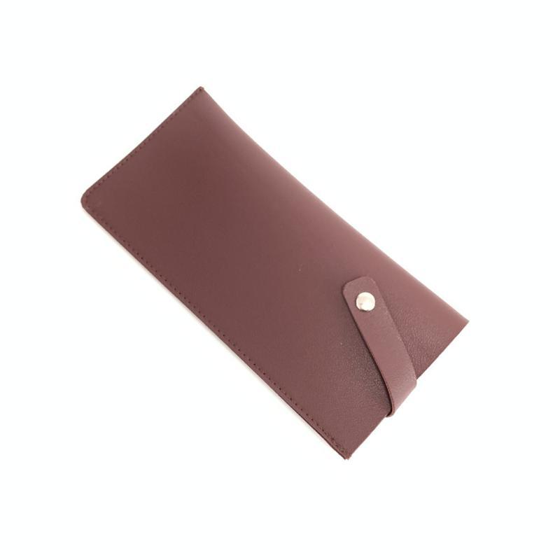 PU Leather Cleaver Protective Sheath Secure Snap Fastener Waterproof Durable for Home Kitchen Small Business Catering Use