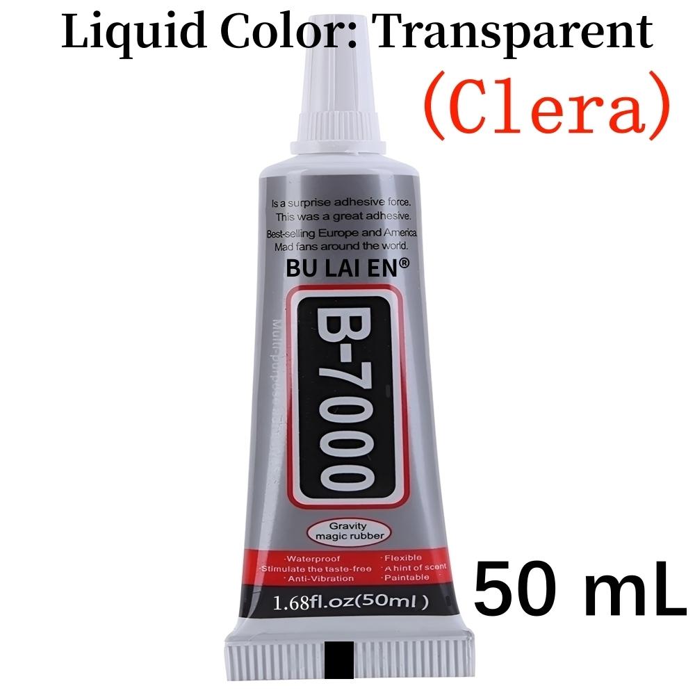 B7000 T7000 Clear Contact Phone Repair Adhesive Universal Glass Plastic DIY Glue B-7000 with Precision Applicator Black Glue