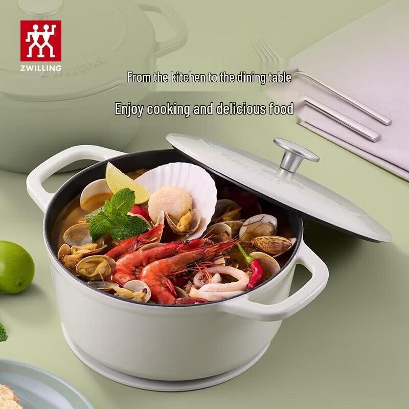 Zwilling 24cm Enamel Cast Iron Soup Pot