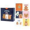 Pinkfoot 10000 Dancing Bear Kartenset, Marineblau, 1 Stück