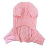 Knitted Pet Sweater Small To Medium Dogs Winter Warm Four-Legged Coat With Hat - Red White Blue Pink Gray