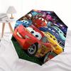 1pc Disney Cars Pattern Umbrella, Fashionable, Personalized, High-Value Folding Umbrella, a Must-Have for Summer, 8-Rib Durable Iron Frame,
