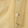 50s Vintage Long Sleeve Lettered Cardigan Beige Men's Used
