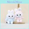 Cute Cartoon Bunny Plush Doll Soft Material Charming Keychain Accessory Gift