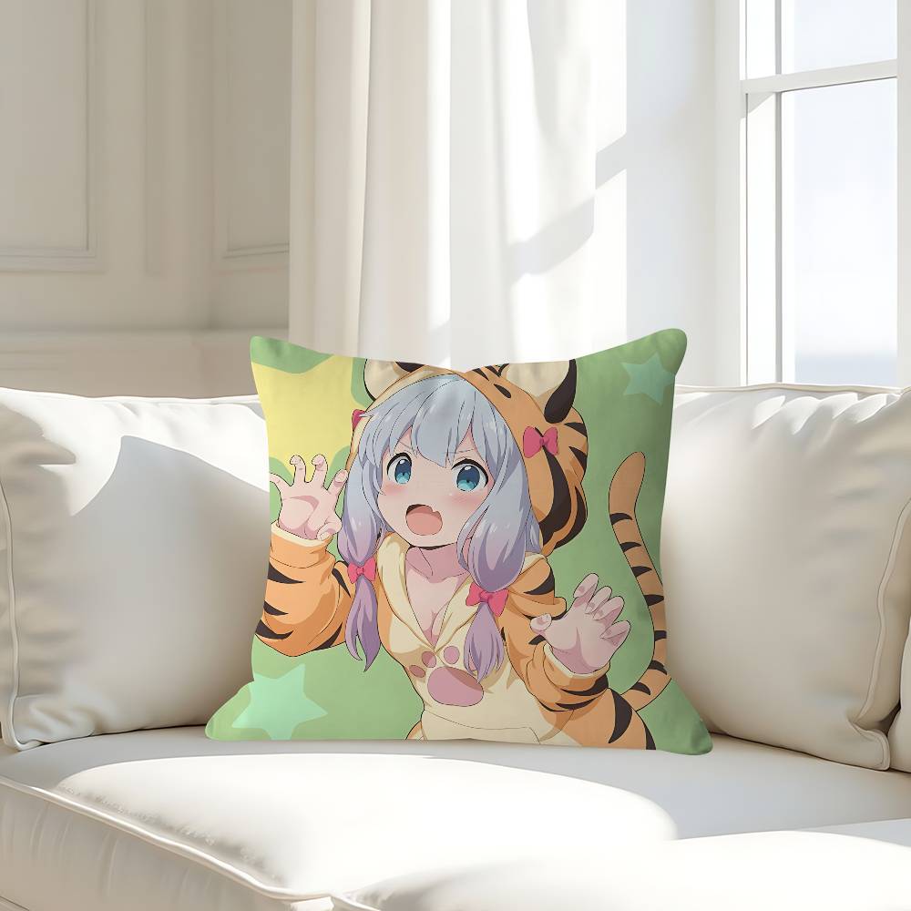 

Аниме I-Идзуми S-Сагири Наволочка Дюймы Фермерский Декор Домашние Наволочки Для Диванных Украшений 16x16Inch