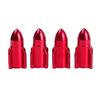 4Pcs Auto Car Alloy Rocket Bike Aluminum Tire Shape Tyre Valve Wheel Stem Cap