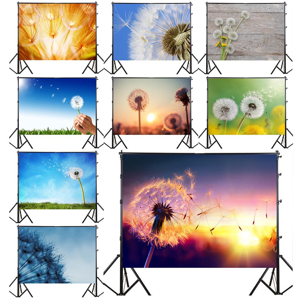 Romantic Dandelion Background Tapestry for Events,Party Banner,Home Decor,Weddings,Photo Booths