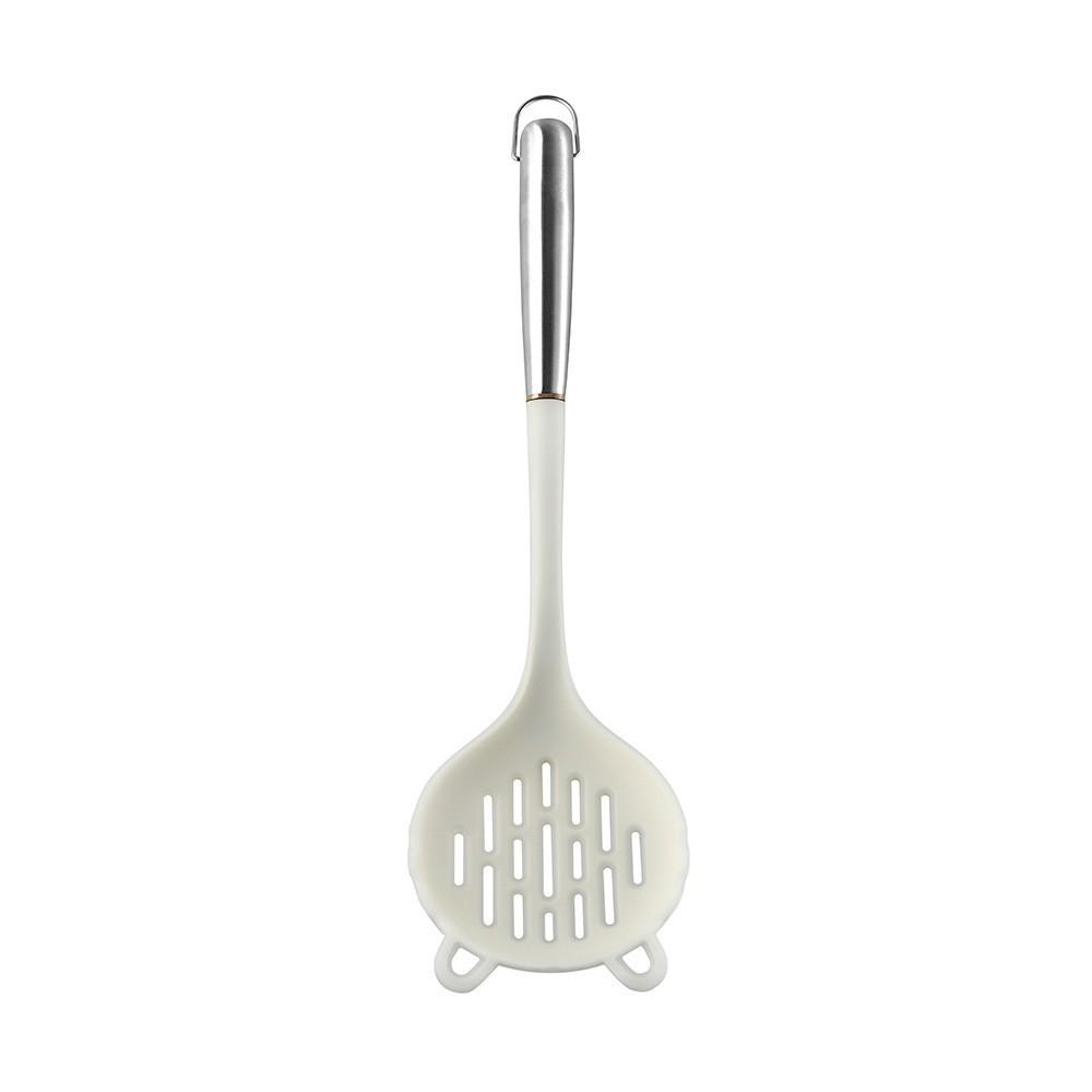 New Stainless Steel Handle Silicone Kitchenware Set Household Spatula Cooking Spoon Spatula Kitchen Non-stick Pan Silicone