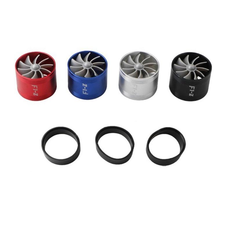 Universal Supercharger Car Turbo- Air Intake Turbine Gas-Fuel Saver Fan Turbine Single Propeller Air Intake Turbonator