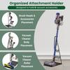 Vertical Vacuum Cleaner Storage Rack Stable Vacuum Holder Dust Collector Bracket  Kitchen Use