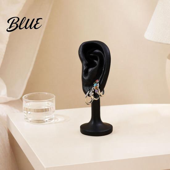Stylish Earring Holder Human Ear Earrings Holder 3D Printed Stand Shape Stand Jewelry Hanger Display for Dresser Countertop Stable