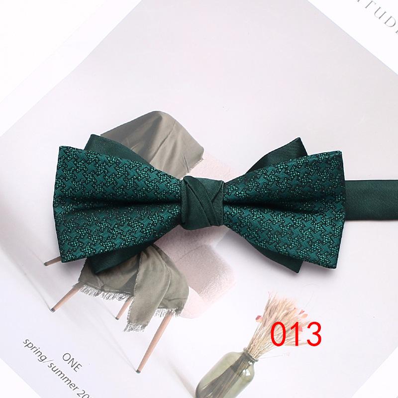 Rael Striped Bow Tie Plaid Polyester Bow Tie Men'S Casual Shirt Accessories Bow Tie