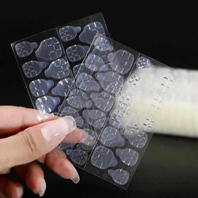 Self Gel Nail Extension Handmade Malkan Soft Tip Coffin 24p 10 Sheets