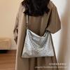 2025 New Shoulder Chain Handbag Solid Color Messenger Big Bag Large Capacity Fashion Trendy Women's Bag Autumn New