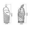 Lengthen Reusable Enlargement Condoms Extend G point Ring Male Penis Extension Sleeves Sex Toys for Man Adults Intimate Goods