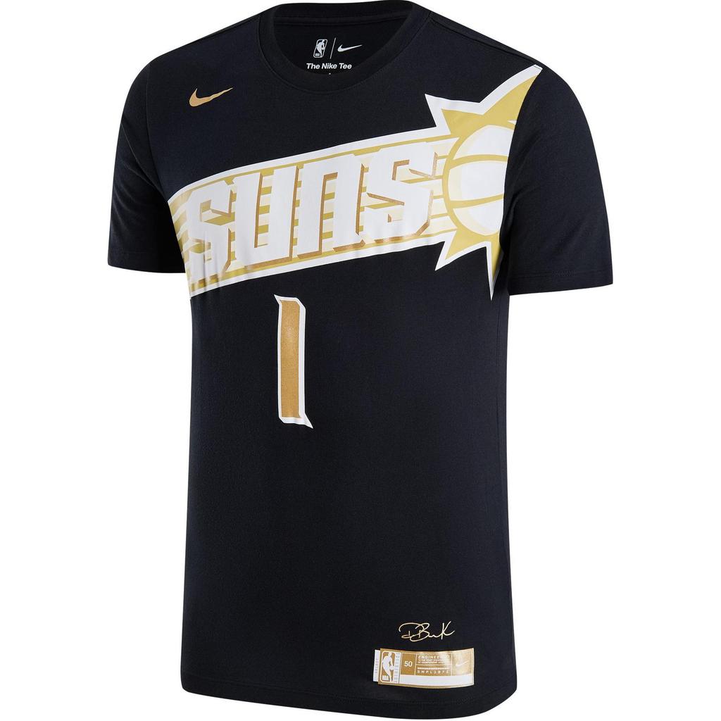 New Nba X Nike T Shirts Men's Black FV8902-010