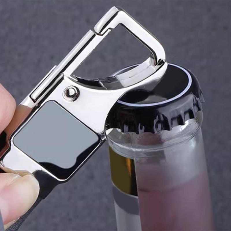 Durability Keychains With Integrated Bottle Opener Rustproof Keychains Tool for Home Gatherings
